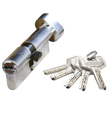 Cilindro Alta Seguridad Perfil Europeo Llave - Mariposa 60 mm (30x30) 1 Cilindro Alta Seguridad Perfil Europeo Llave - Mariposa 60 mm (30x30)