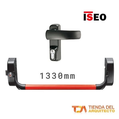 Tienda del Arquitecto 48 Antipánico de 1.33 metros de larga
