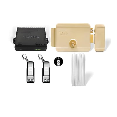 Kit Cerradura Eléctrica Izq Control Remoto