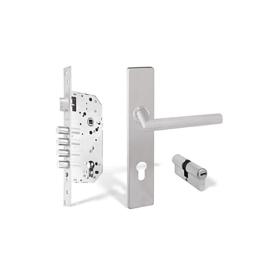 Combo 4 Bulones Milan Placa Cuadrada Cil 62 LL LL