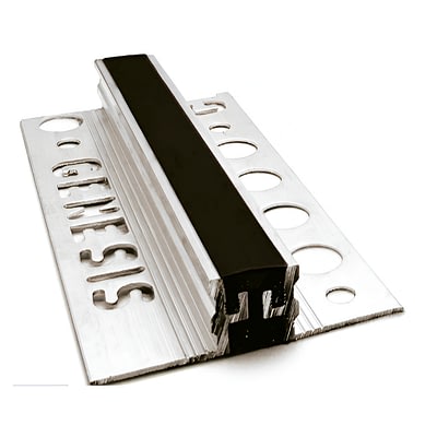 Junta De Movimiento Optimax Aluminio 10 mm x 10 mm x 2,5 m Negro