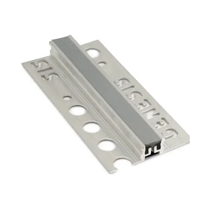Junta De Movimiento Optimax Aluminio 10 mm x 12,5 mm x 2,5 m Gris Oscuro