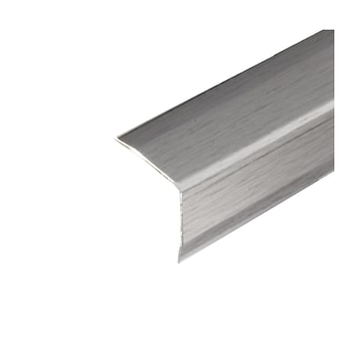 Ángulo Aluminio 20 mm x 20 mm x 2,6 m Acabado Cepillado