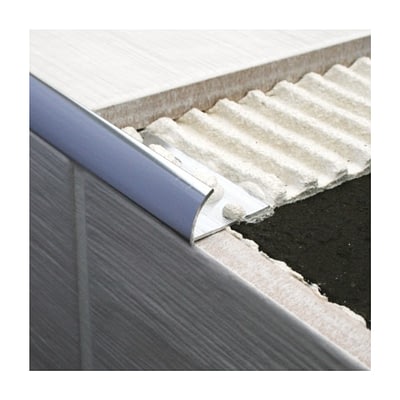 Win Semiredondo Aluminio 10 mm x 2,5 m Plata Brillante
