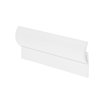 Tira Remate Tope Vinilo 40 mm x 2 mm x 2,0 m - Blanco