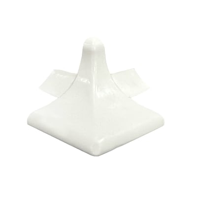 Esquinero Externo 2 Vías Para Srp Blanco Paquete De Cinco
