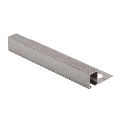 Win Cuadrado Aluminio 10 mm x 2,5 m Acabado Cepillado