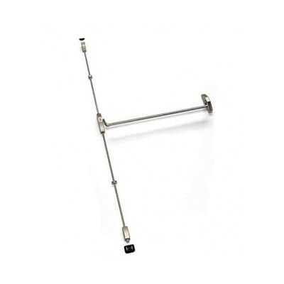 Barra Antipánico Universal Dos Puntos De Empuje Tubular Acero Inoxidable 316