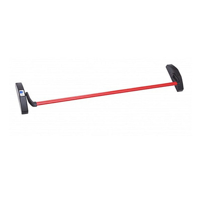 kit barra Antipanico Universal De Embutir De Empuje Tubular Roja