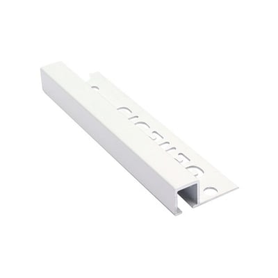 Win Cuadrado Aluminio 10 mm x 2,5 m Blanco