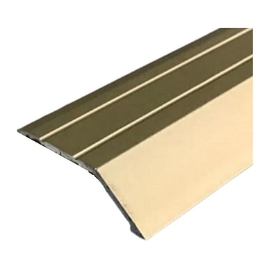 Rampa Autoadhesiva Aluminio 15 mm x 2,7 m Latón Mate