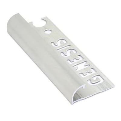 Win Redondo Aluminio 12 mm x 2,5 m Aluminio Natural