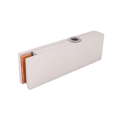 Esquinero Puerta de Seguridad Izquierda Modificada, Boquilla y Perfil Blanco Mate