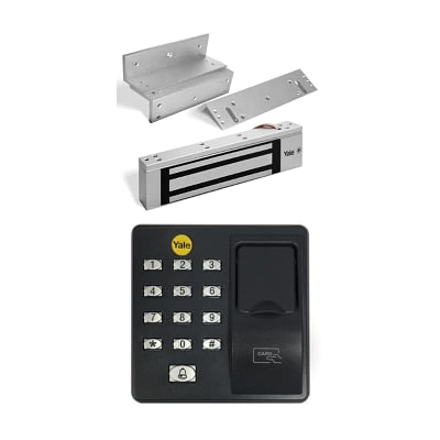 Combo Biometrico más Electroiman ZL 350 Lb
