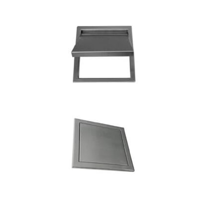 Tapa Registro de 15×15 en Acero Inoxidable