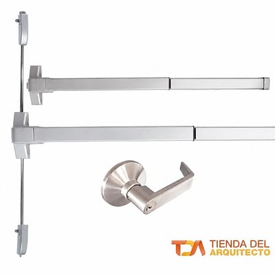 Barra Antipánico Doble  con Manija