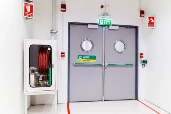 Dispositivos Antipánico para Salidas de Emergencia 7 Dispositivo antipánico en puerta cortafuego