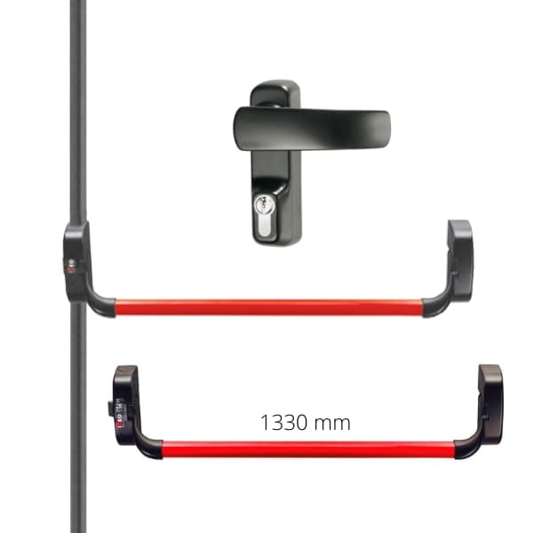Cerradura Antipánico Guillotina 1330 mm 1 Cerradura Antipánico Guillotina 1330 mm