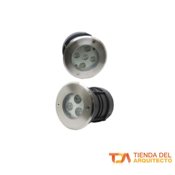 Bala de Piso Redonda Tipo LED