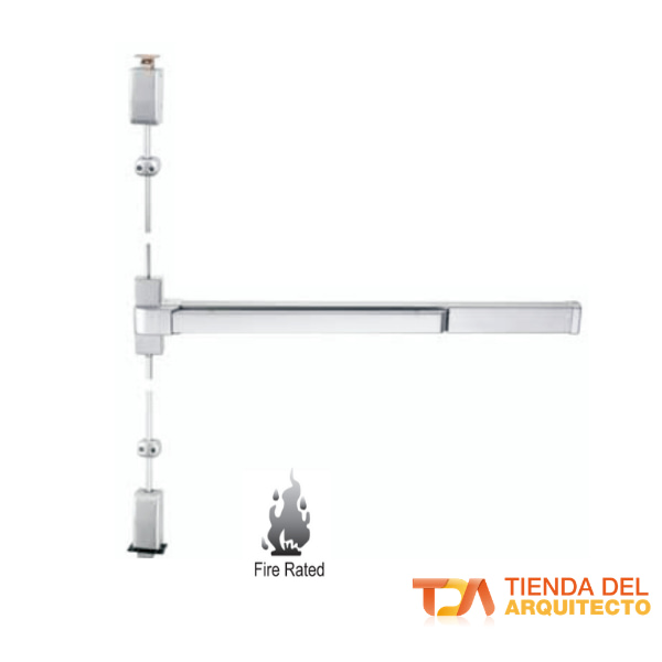 Barra Antipánico Vertical Tipo Push de 36" Ref SGPD200 1 Barra Antipánico Vertical Tipo Push de 36" Ref SGPD200