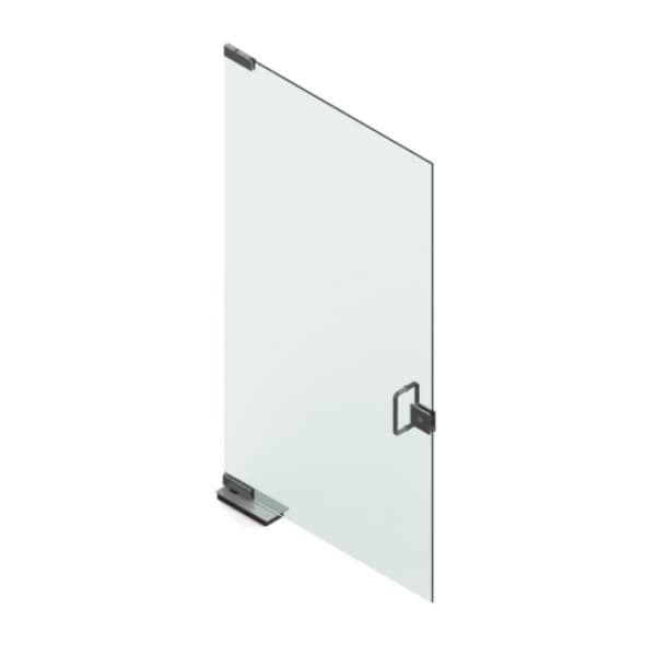 Puerta en Vidrio Templado 10 mm 1 Puerta en Vidrio Templado 10 mm