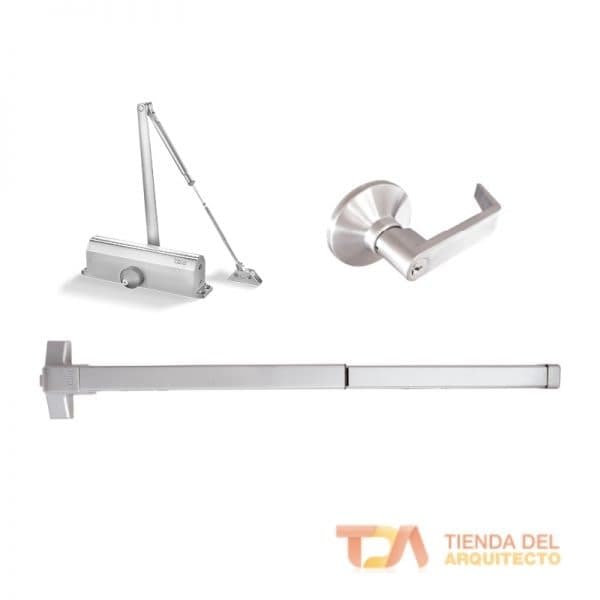 Combo Barra Antipánico 1 Punto 1 kit-sencillo-antipanico-1-punto-1