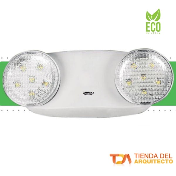 Lámpara LED de Emergencia Tipo Mickey 1 Lámpara LED de Emergencia Tipo Mickey