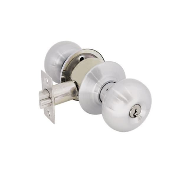 Pomo Litchfield Cromado Inox Baño