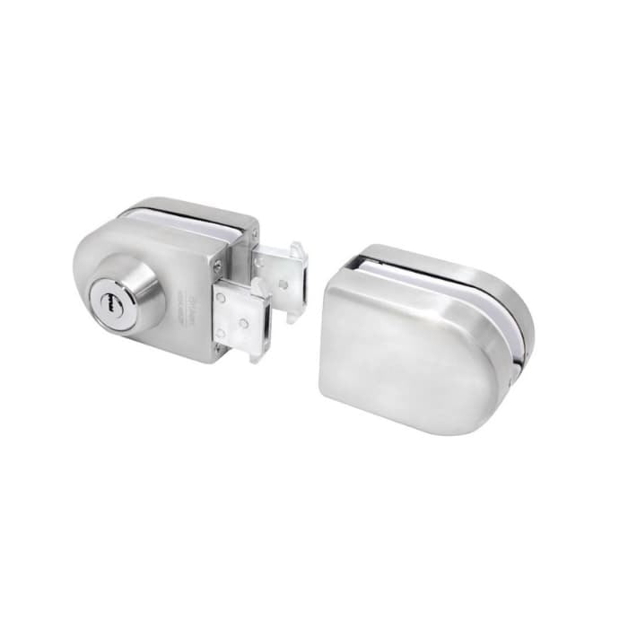Cerradura Sobreponer Doble Vidrio Llave Llave 1 Cerradura Sobreponer Doble Vidrio Llave Llave