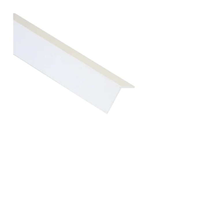 Ángulo PVC 20 mm x 2,5 m Blanco 1 Ángulo PVC 20 mm x 2,5 m Blanco