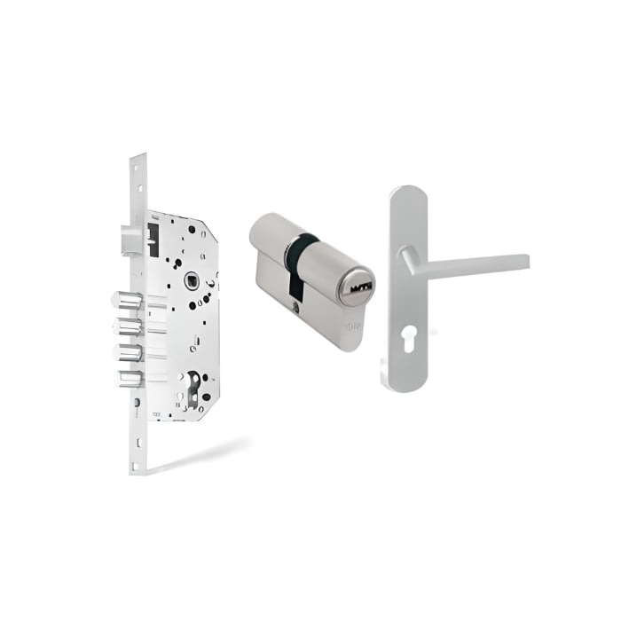 Combo 4 Bulones Milan Placa Redonda Cil 62 LL LL
