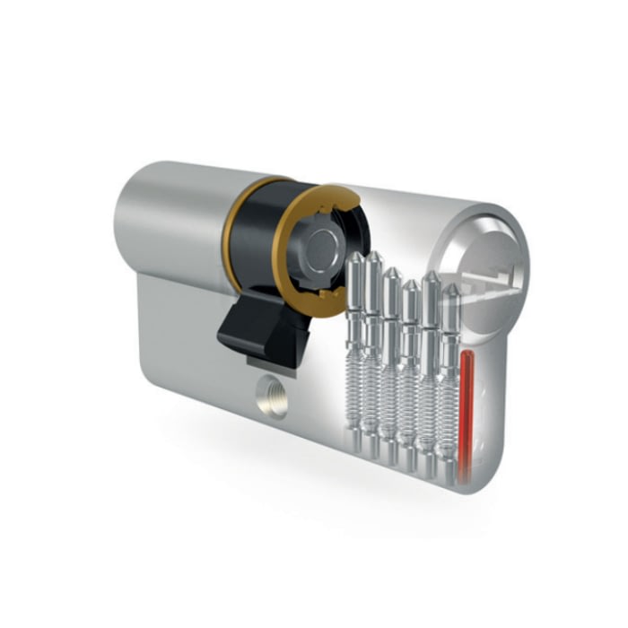 Doble Cilindro Cromo R6-3030CR