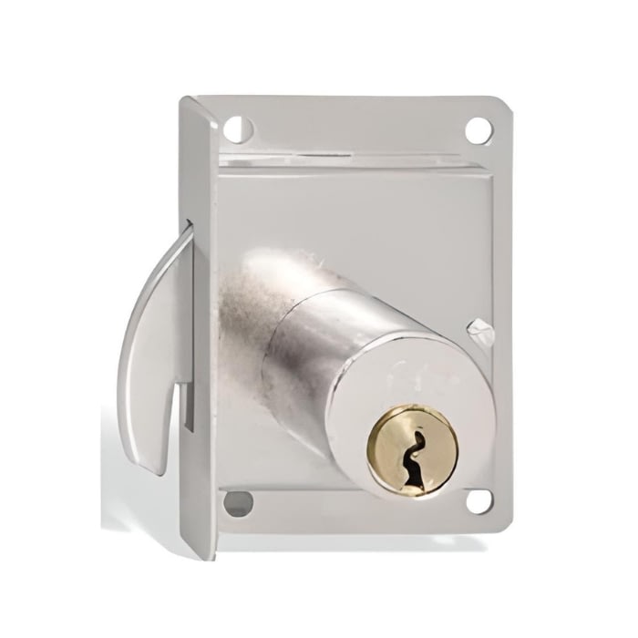 Cerradura Mueble 540 Cromo Satinado Izquierdo 1 Cerradura Mueble 540 Cromo Satinado Izquierdo