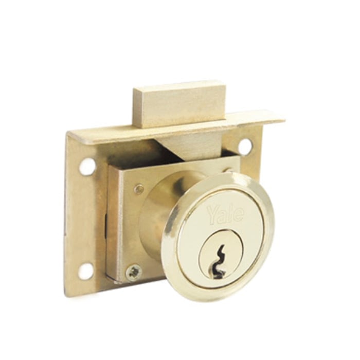 Cerradura 555B Laton Brillante 1 Cerradura 555B Laton Brillante