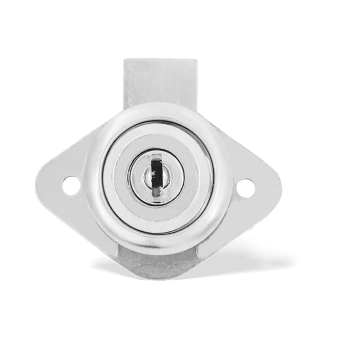 Cerradura Estándar B410 Cromo Satinado 1 Cerradura Estándar B410 Cromo Satinado
