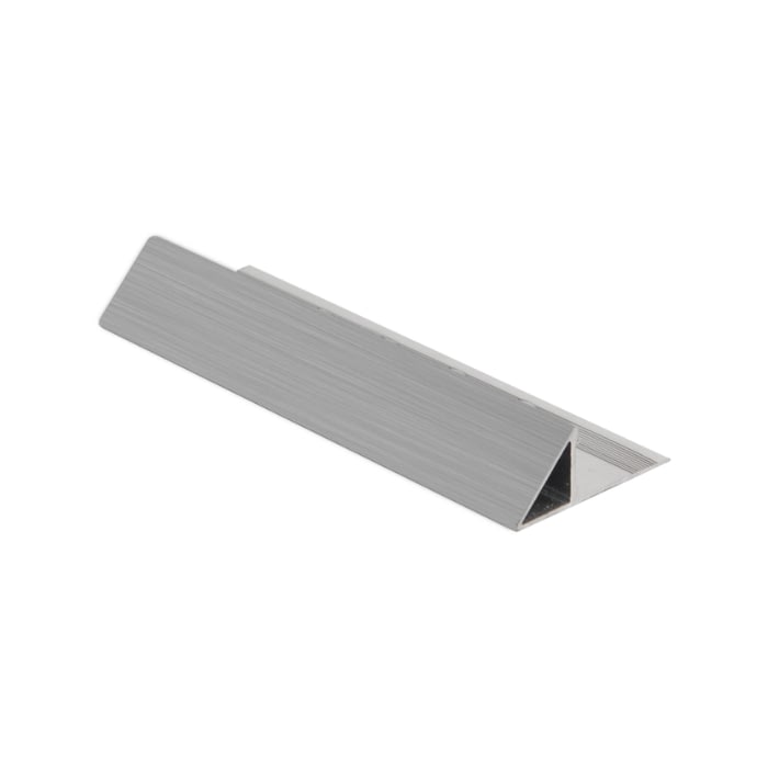 Win Triangular Aluminio 12 mm x 2,7 m Acabado Cepillado 1 Win Triangular Aluminio 12 mm x 2,7 m Acabado Cepillado