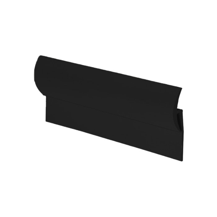 Tira Remate Tope Vinilo 40 mm x 2 mm x 2,0 m - Negro 1 Tira Remate Tope Vinilo 40 mm x 2 mm x 2,0 m - Negro
