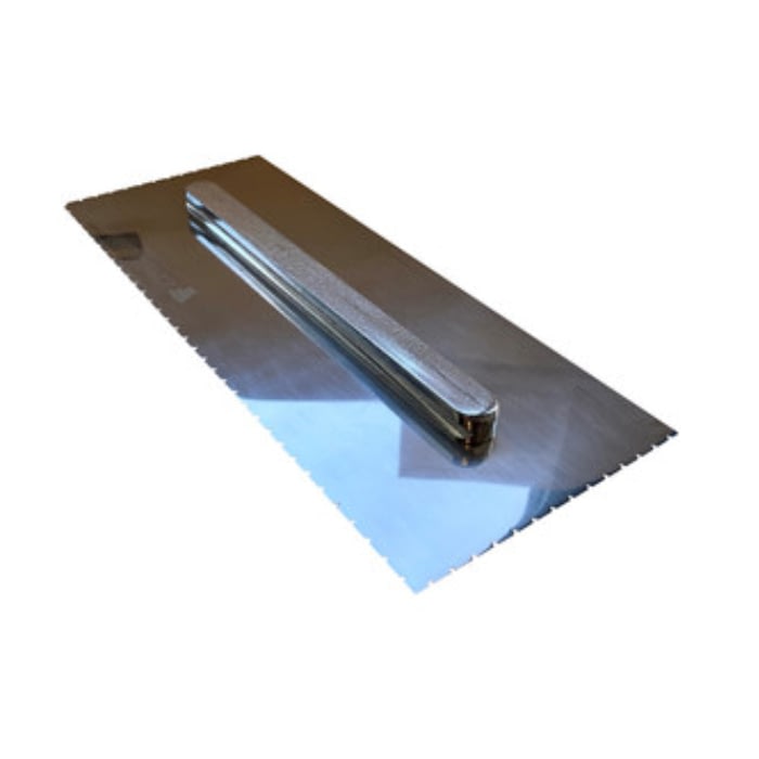 Llana Muesca 2 x 6 mm Acero Para Pisos Bandos Y Vaciados 1 Llana Muesca 2 x 6 mm Acero Para Pisos Bandos Y Vaciados