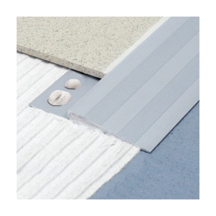 Rampa De Acceso Aluminio 12 mm x 65 mm x 2,5 m Plata Mate 1 Rampa De Acceso Aluminio 12 mm x 65 mm x 2,5 m Plata Mate