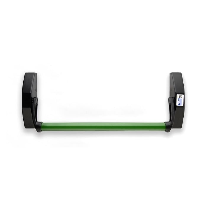 Barra Antipánico Universal Sencilla De Empuje Tubular Verde