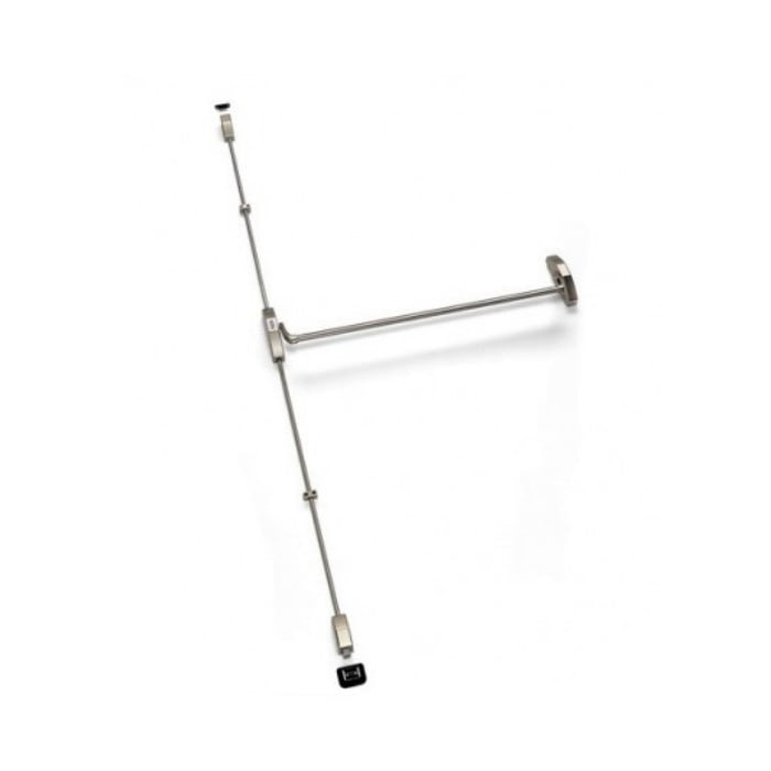 Barra Antipánico Universal Dos Puntos De Empuje Tubular Acero Inoxidable 316 1 Barra Antipánico Universal Dos Puntos De Empuje Tubular Acero Inoxidable 316