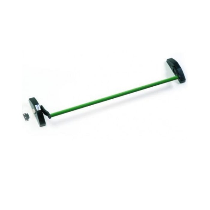 kit Barra Antipánico Universal De Embutir De empuje Tubular Verde 1 kit Barra Antipánico Universal De Embutir De empuje Tubular Verde