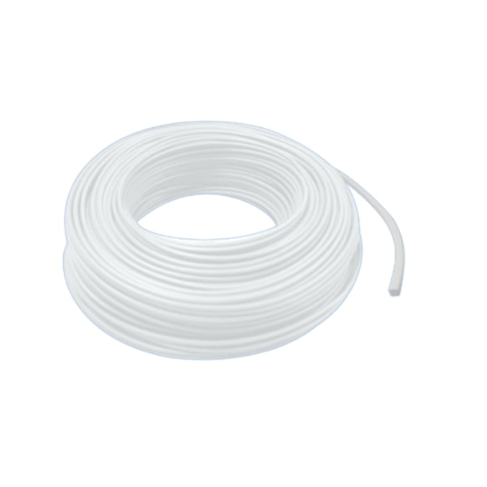 Cordón Flexible 8mm X 7mm, Blanco 1 Cordón Flexible 8mm X 7mm, Blanco