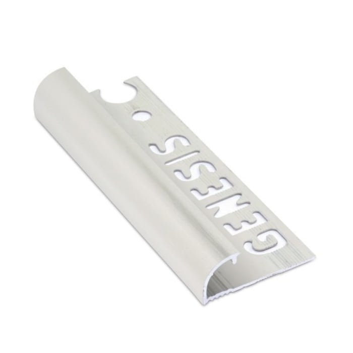 Win Redondo Aluminio 8 mm x 2,5 m Acabado Cepillado