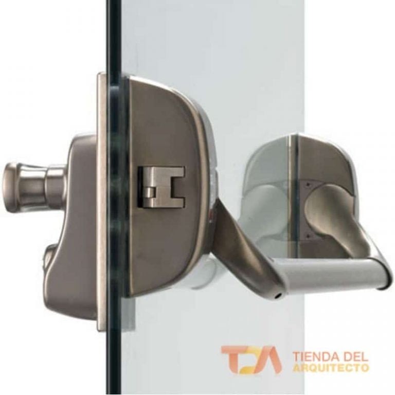 Combo Barra Antipánico en Acero Inoxidable para Puertas de Vidrio 1 Punto 2 Combo Barra Antipánico en Acero Inoxidable para Puertas de Vidrio 1 Punto - Imagen 2