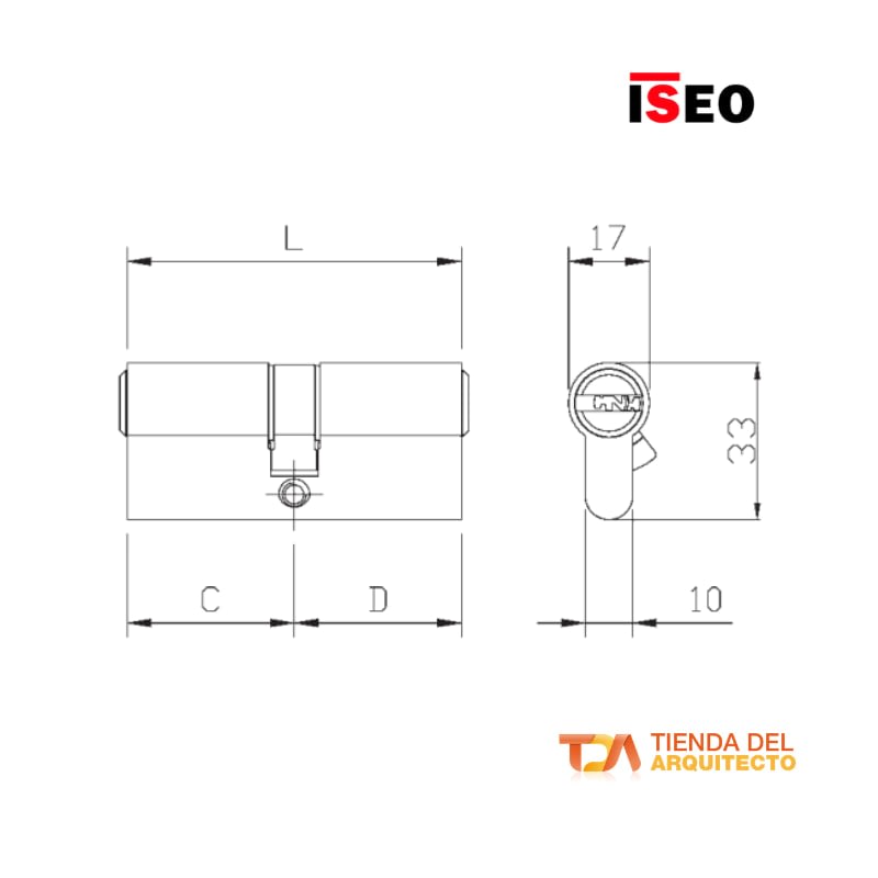 Cilindro R7-3030CR 3 Cilindro R7-3030CR - Imagen 3