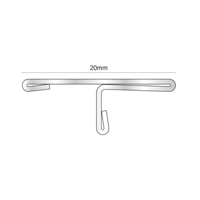 Dilatador T Acero Inox 20 mm x 9 mm x 2,5 m Pulido - Imagen 3