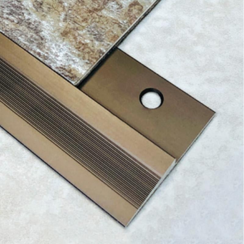 Perfil Rampa A Tope Aluminio 3 mm x 2,7 m - Plata Mate - Imagen 2