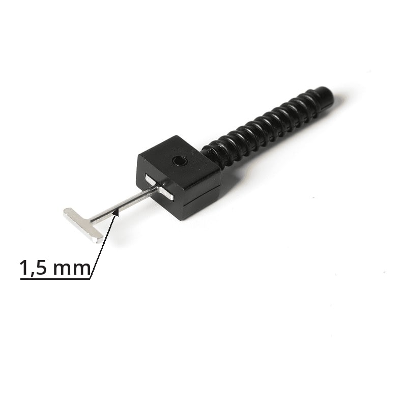 Cota del pin en T de 1,5 mm de BU-TSL50-SN – Repuesto Metálico Para T-Spin Reutilizable 1,5 mm - Bolsa De 50 Unidades