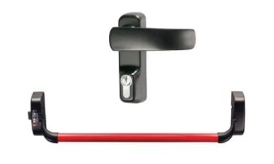 Barra antipánico tipo guillotina tubular